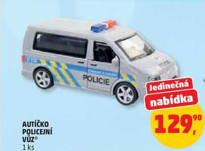 AUTÍČKO POLICEJNÍ VŮZ, 1 ks