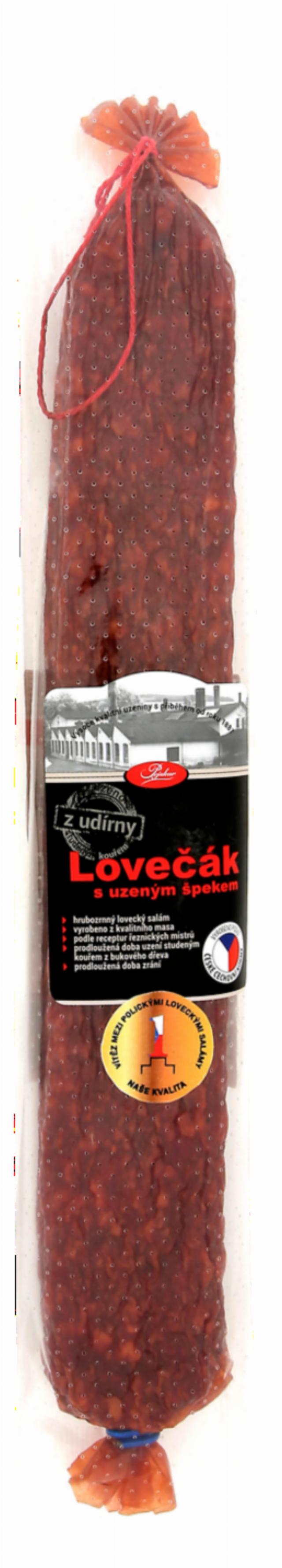 PEJSKAR Lovecký salám s uzeným špekem