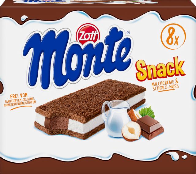 Monte Snack různé druhy