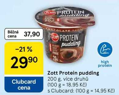 Zott Protein pudding, 200 g