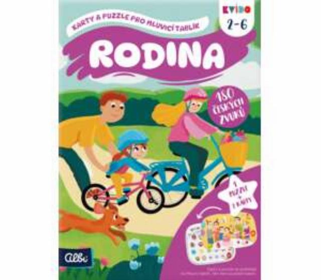 Albi Karty a puzzle pro mluvící tablík - Rodina
