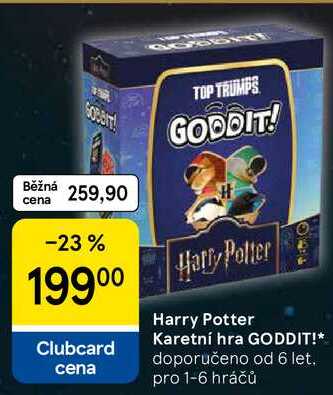 Harry Potter Karetní hra GODDIT!