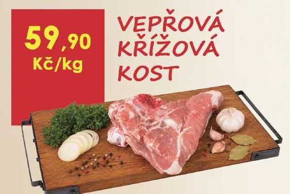 Vepřová křížová kost 1kg