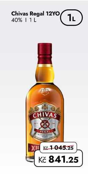 Chivas Regal 12YO 40% 1 L