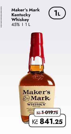  Marker´s Mark Kentucky Whiskey, 1 L 