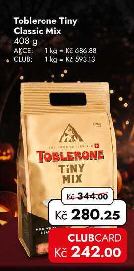 Toblerone Tiny Classic Mix 408 g