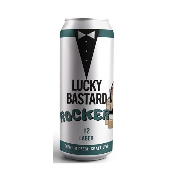 Lucky Bastard Rocker plech