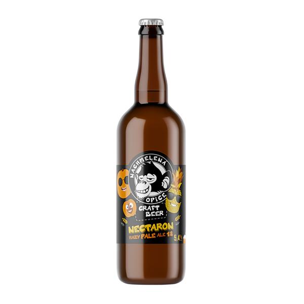 Nachmelená Opice Nectaron Hazy Pale Ale, sklo
