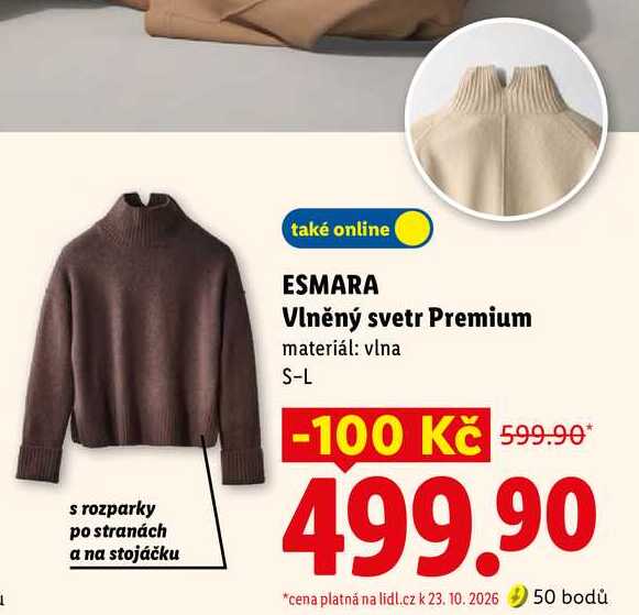 ESMARA Vlněný svetr Premium 
