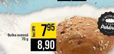 Bulka ovesná 70 g  