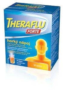 Theraflu Forte horký nápoj, 10 sáčků