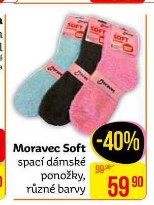 Moravec Soft spací dámské ponožky