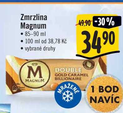  Zmrzlina Magnum   85-90 ml  