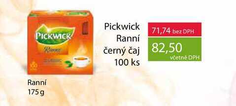 Pickwick Ranní černý čaj 175 g v akci | AkcniCeny.cz