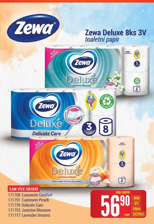 ARCHIV | Zewa Zewa Deluxe 8ks 3V v akci platné do: 28.12.2021 ...