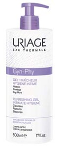 Uriage Gyn-Phy Ověžující mycí gel na intimní hygienu, 500 ml