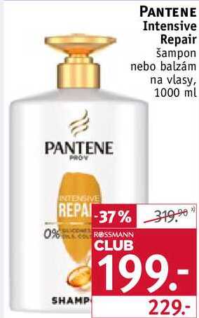 PANTENE Intensive Repair šampon nebo balzám na vlasy, 1000 ml  