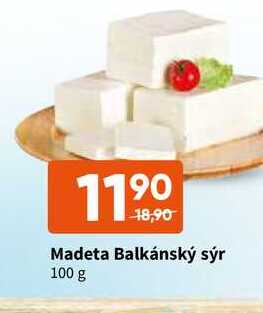   Madeta Balkánský sýr 100 g 