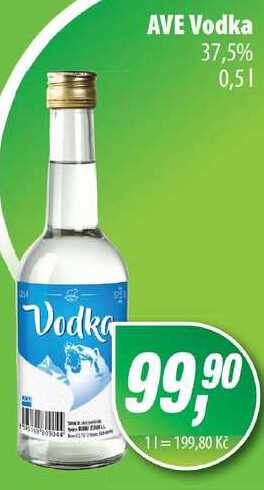 AVE Vodka 37,5% 0,5l