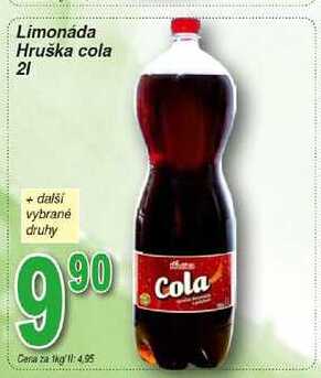 Hruška Limonáda cola 2l
