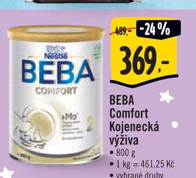  BEBA Comfort Kojenecká výživa   800 g  