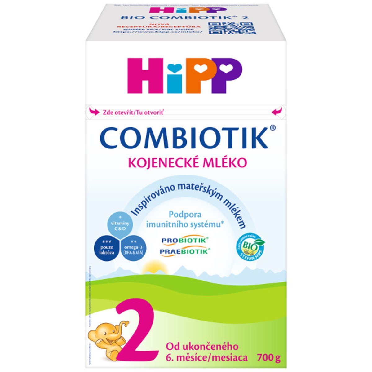HiPP BIO Combiotik 2 kojenecké mléko