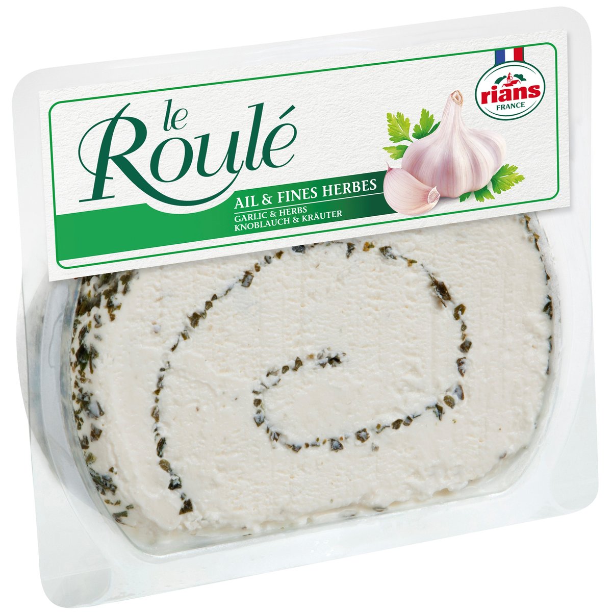 Rians Le Roule čerstvý sýr s česnekem a bylinkami