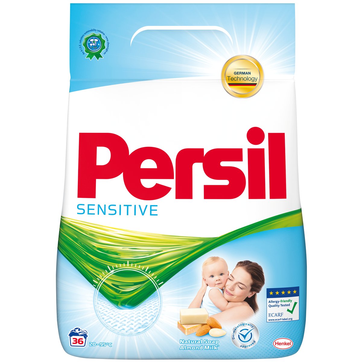 Persil Sensitive prací prášek (2,34 kg)