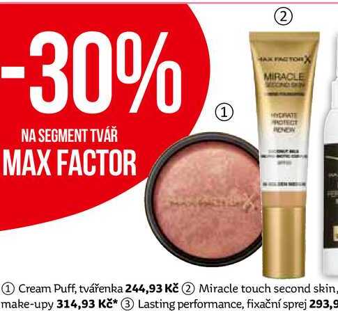 ARCHIV | Miracle touch second skin make-up v akci platné do: 31.1.2022 ...