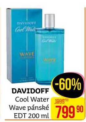 DAVIDOFF Cool Water Wave pánské EDT, 200 ml 