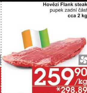 Hovězí Flank steak pupek zadní část, 1 kg