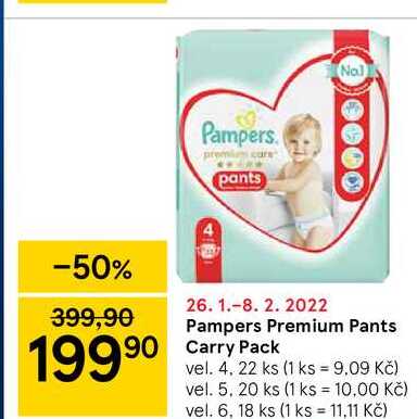 Pampers Premium Pants Carry Pack