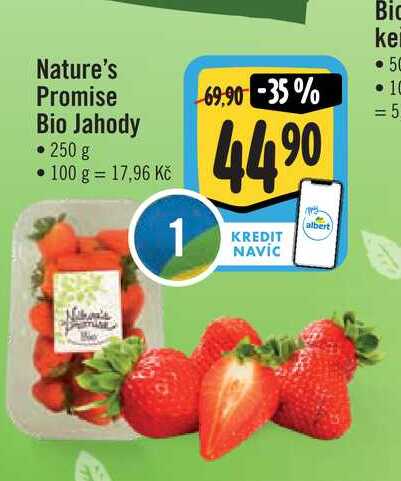  Nature's Promise Bio Jahody   250 g 