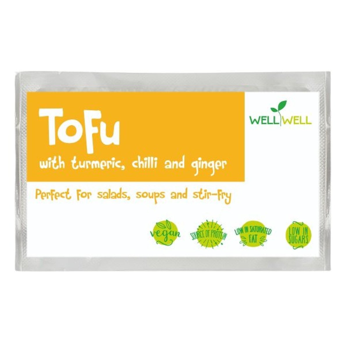 Tofu s kurkumou, chilli a zázvorem
