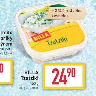 BILLA Tzatziki 150 g