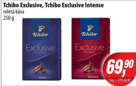 Tchibo Exclusive, Tchibo Exclusive Intense mletá káva 250 g