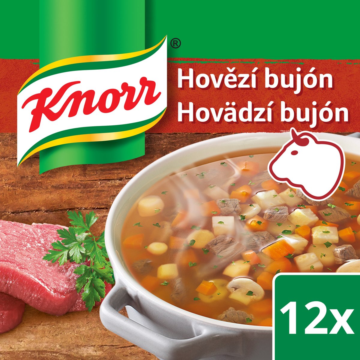 Knorr Bujón Hovězí 6l (12x10g)