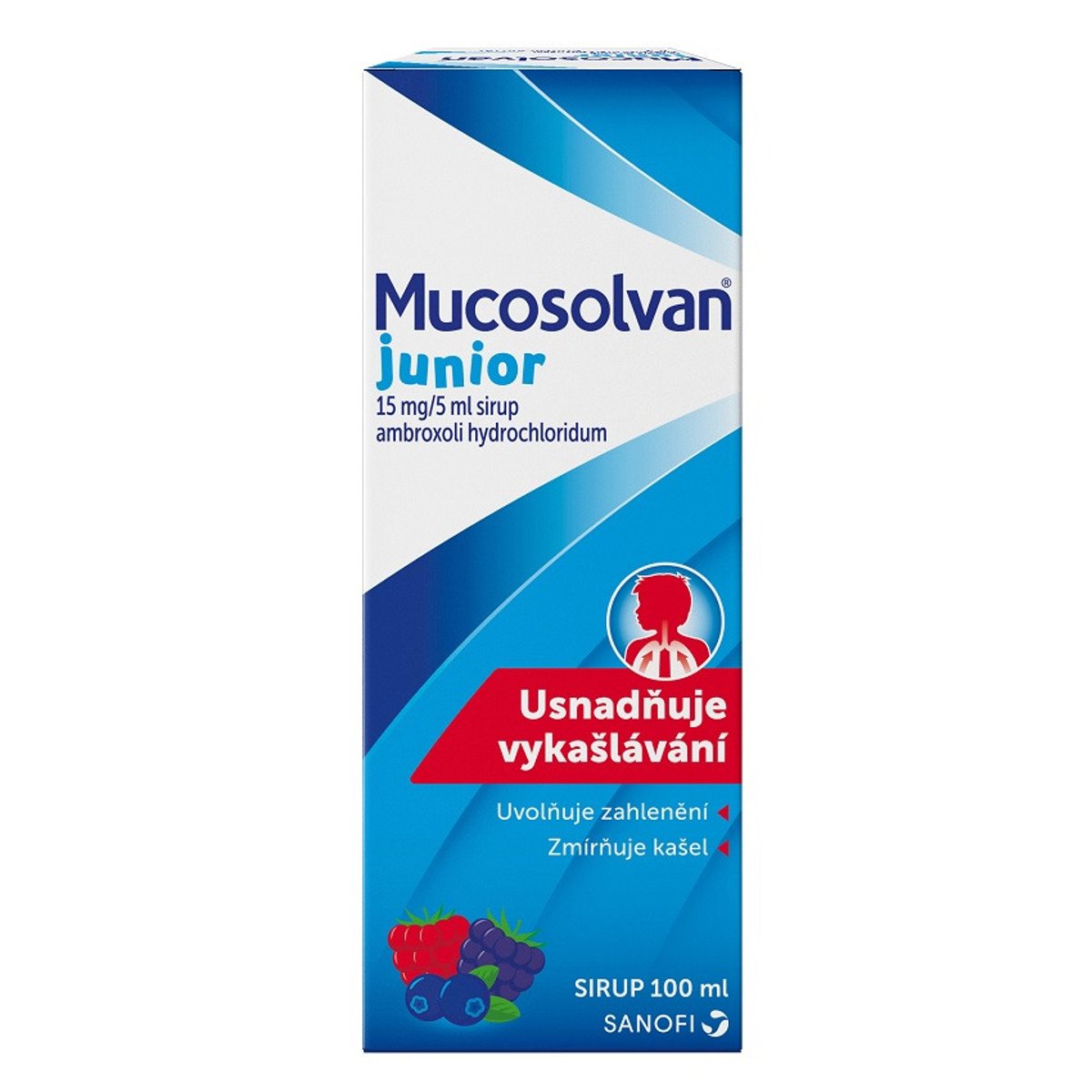 MUCOSOLVAN JUNIOR 15MG/5ML sirup 100ML