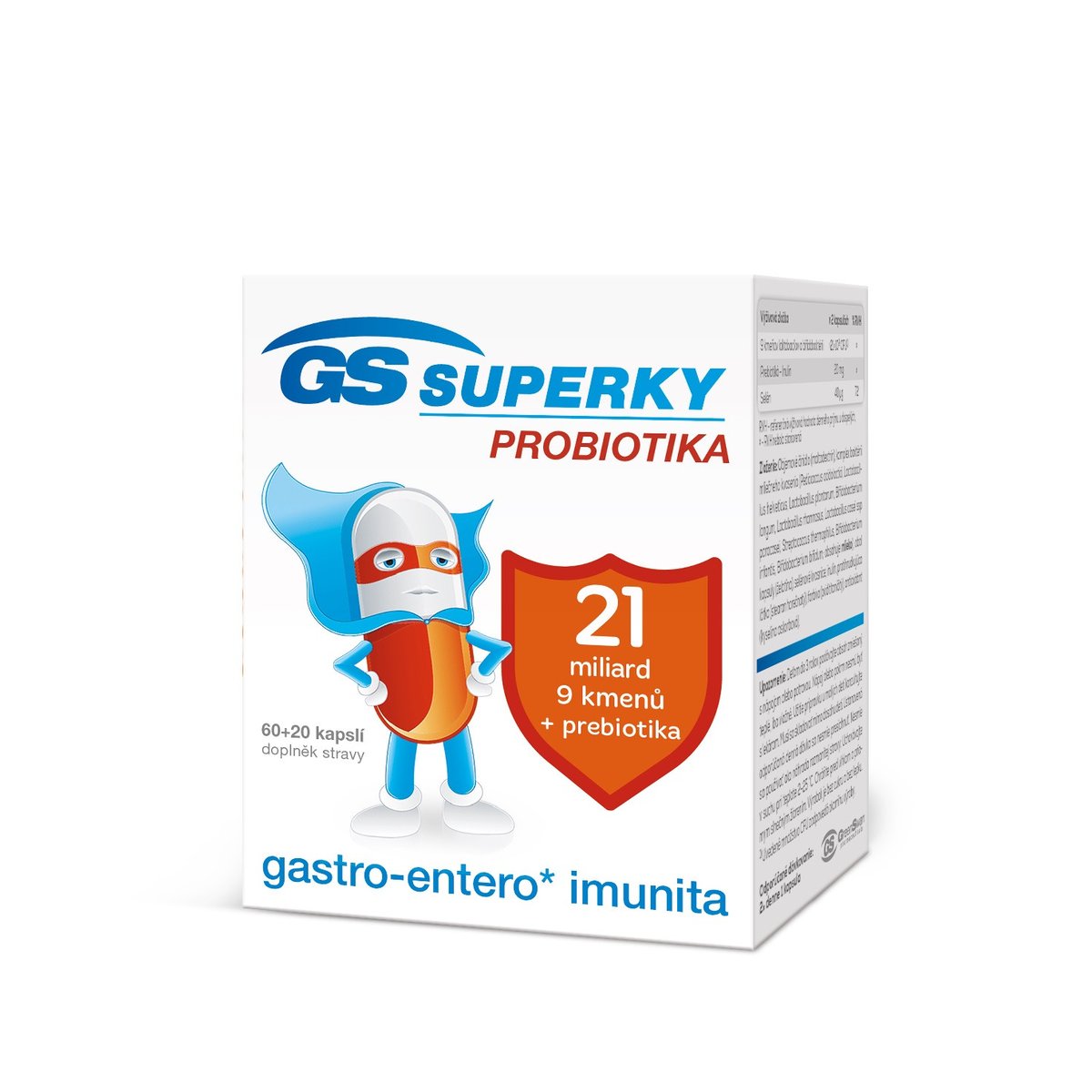 GS Superky probiotika cps.60+20