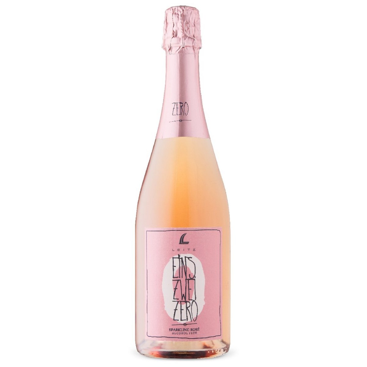 Leitz Eins-zwei-zero Sparkling Rosé Riesling nealkoholické