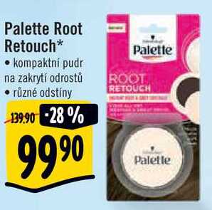 Palette Root Retouch kompaktní pudr na zakrytí odrostů 