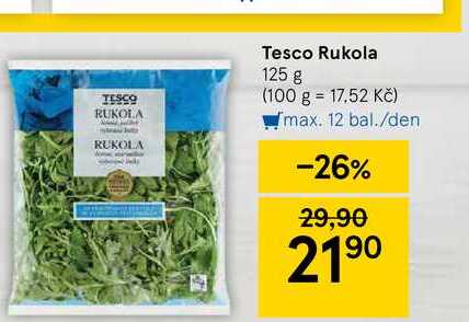 Tesco Rukola 125 g