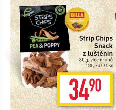 Strip Chips Snack z luštěnin 80 g. více druhů