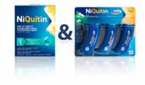 NiQuitin Clear 21 mg, transdermální náplasti, 7 náplastí NiQuitin mini 4 mg, lisované pastilky 60 pastilek