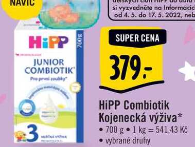 HiPP Combiotik Kojenecká výživa, 700 g