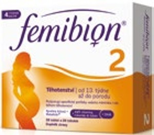 Femibion® 2 Těhotenství (4 týdenní balení) 28 tablet + 28 tobolek