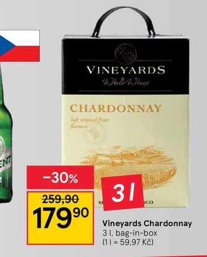 Vineyards Chardonnay 3 ll