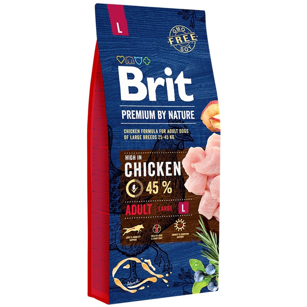 Brit Premium by Nature Adult L Chicken