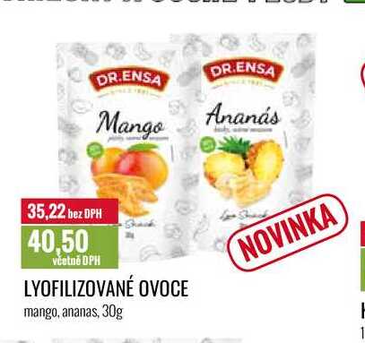 Dr. Ensa Lyofilizované ovoce 30g   