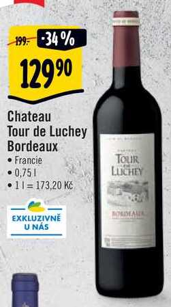 Chateau Tour de Luchey Bordeaux, 0,75 l